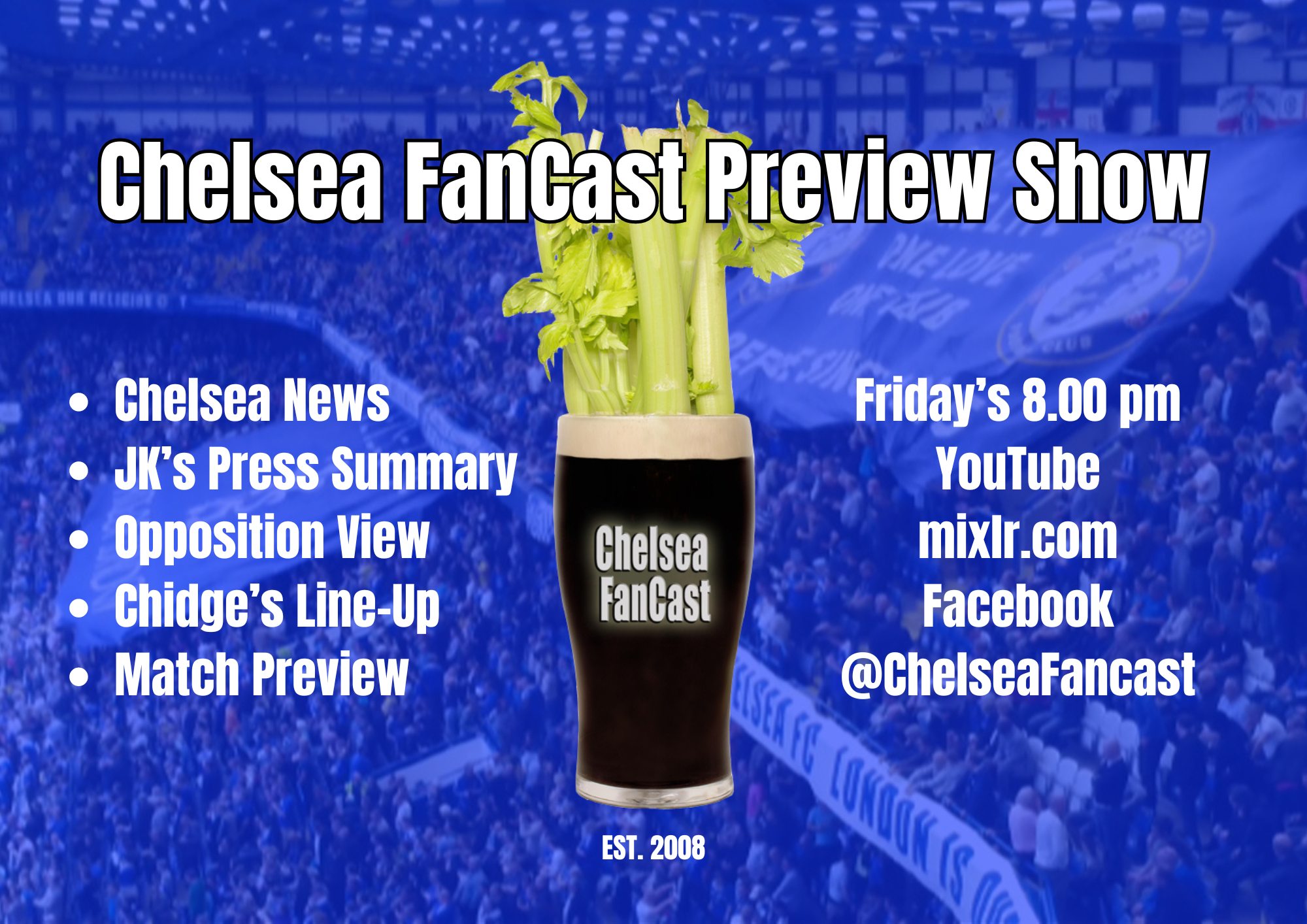 Chelsea FanCast Preview Show #1280 | Chelsea Fancast
